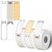 Phomemo D30 D30D Label Maker Tape, Black on Cats Patterns Shape Label Tape