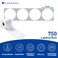 Essential 2" Circle Direct Thermal Sticker Labels, Self-Adhesive Round