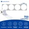 Essential 2" Circle Direct Thermal Sticker Labels, Self-Adhesive Round