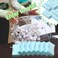 Kosiz 2000 Raffle Ticket Sheet 8 Pad 5.24" X 2.76" Entry Form, Light Blue