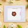 Fainne 100 Pieces Full Face Window Envelopes, White Envelopes, 9 X 12 Inch