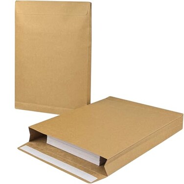 Neehows Large Expandable Envelopes, 15 Pack 9.3x 13" Big Mailing Envelopes