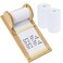 MultiBey Rubber Note Paper Roll Dispenser with 3 Rolls 39FT Blank Paper