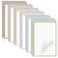 Utron 12 Pack Lined Sticky Notes, 4X6 in Post Sticky Notes with Lines, 6 Different Colour Sticky Note Pads for Office, School, Home Desks and More