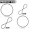 EupHHonycs 8PCS Microphone Shock Mount Rubber Ring, Black Universal Elastic Bands Replacement for Microphone Shock Mount Holder Clamp Clip (Black)
