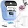 Phomemo M110 Label Maker with 3 Tapes, Bluetooth Thermal Printer, Blue