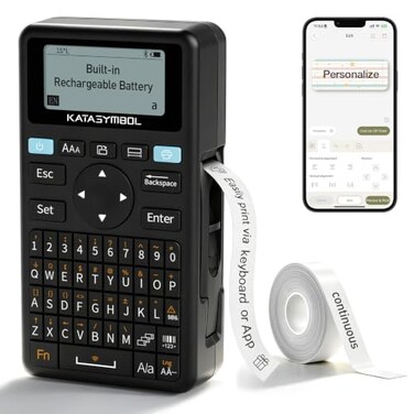 Supvan E11 Keyboard &amp; Bluetooth Label Maker Machine