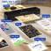 Ofitech 9 Inch Laminator Machine with 40 Laminating Sheets