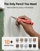 Nicpro 5 Pack Carpenter Pencil with Sharpener, Mechanical Carpenter Pencils