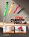 Nicpro 4 Pack Carpenter Pencils with Sharpener &amp; Holster, Carpenter Tools