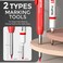 Nicpro 3 Pack CP1000 Carpenter Pencils with Sharpener