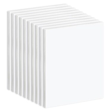 Golden State Art White Foam Board 16X20 Inch 10 Pack 3/16'' Thick