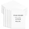 Golden State Art 9X12 White Foam Core Boards 1/8" Thick 25 Pack
