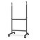Maxtek Mobile Whiteboard Stand with Wheels, Stand Only, No Drill (Black