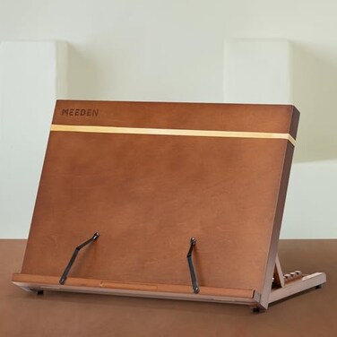 Meeden Pro A3 Tabletop Easel: Solid Beechwood 2-IN-1 Drawing Board Stand