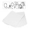 Yosoo Translucent Animation Paper Punch Design, 200 Sheets, Multi Purpose, Wide Application