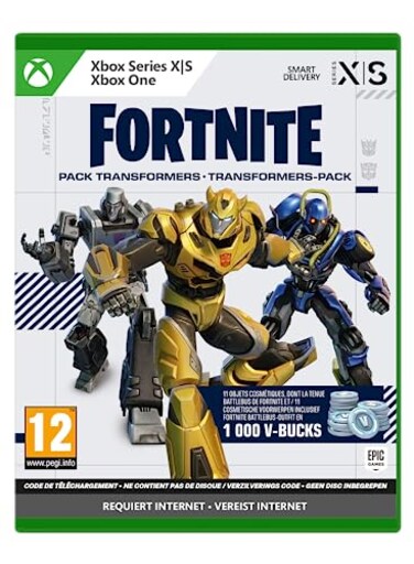 Epic Games Fortnite - Pack Transformers (Code-in-a-box)