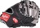 Rawlings Foundation First Base Mitt Left Hand Throw 12.5" - Single-Post Double-Bar Web Black/Grey