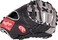 Rawlings Foundation First Base Mitt Left Hand Throw 12.5" - Single-Post Double-Bar Web Black/Grey