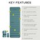 NEMO Equipment Flyer Cloud Sleeping Pad - Arctic/Ombre Blue - Long Wide