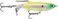 Rapala Claptail 110 Topwater Lure, 4-3/8", Okie Bone