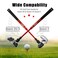 Yoges Adjustable Length Vr Golf Club Handle for Meta Quest 3S/Quest 3/Oculus Quest 2, 90 Degree Virtual Reality Baseball Controller Attachment, Simulator Real Golf Game (Only for Right Controller)