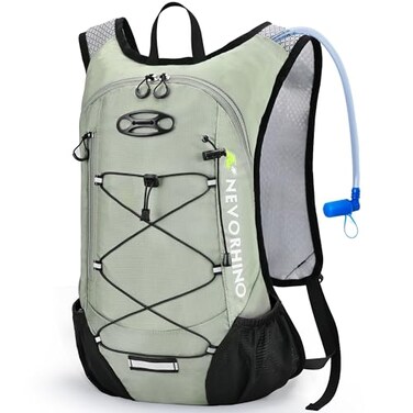 N nevo rhino Lightweight Hydration Backpack, Running Backpack with 2L Water Bladder