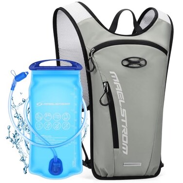 Maelstrom Hydration Backpack with 2L Water Bladder, Lightweight Running Vest