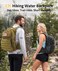 Cvlife Hydration Hiking Water Backpack with 3L Water Bladder Black