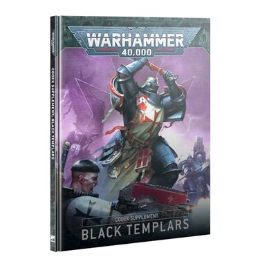 Games Workshop Warhammer 40K - Codex Supplement: Black Templars (Eng)