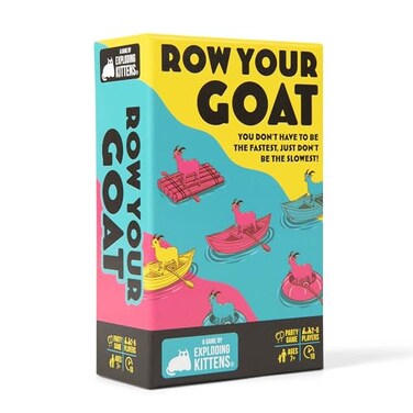 Exploding Kittens Row Your Goat, 2-6 Players, Age 7+, Matching Game