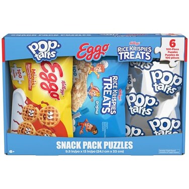 Spin Master Games Snack Puzzles 6-Pack