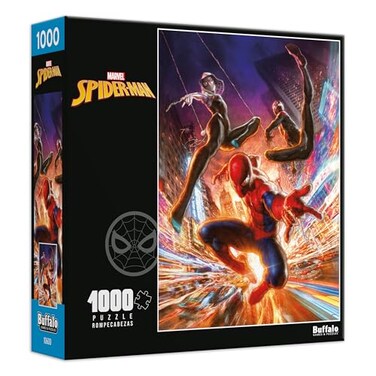 Buffalo Games Marvel Comics Spider-Man Web-Swinging - 1000 Piece Puzzle