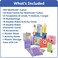 Hand2Mind Numberblocks Heroes with Zeroes Mathlink Cubes Activity Set