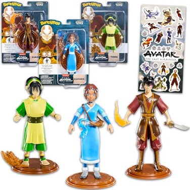 Buy Nick Nickelodeon Avatar: the Last Airbender Collectible Figure Set ...