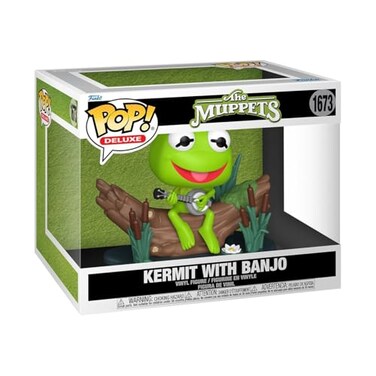 Funko Pop Deluxe: the Muppets - Kermit the Frog with Banjo