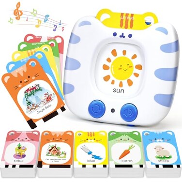 JoyCat Talking Flash Cards for Toddlers 3-5
