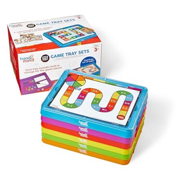 Hand2Mind Little Minds at Work Game Tray Set by Tara West