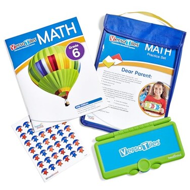 Hand2Mind Versatiles Math Take Along Pack, Grade 6