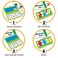Hand2Mind Versatiles Math Take Along Pack, Grade 1