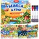JoyCat Search &amp; Find Activity Books, Preschool Learning Game Activities