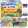 JoyCat Search &amp; Find Activity Books, Preschool Learning Game Activities