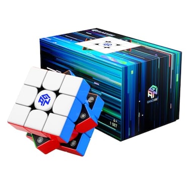 Gan V100 Maglev Frosted, 3X3 Speed Cube Magnetic Gift for Cuber