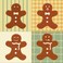 Pillowhale Wooden Gingerbread Cookie Baking Set, Toddler Play Baking Set
