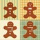 Pillowhale Wooden Gingerbread Cookie Baking Set, Toddler Play Baking Set