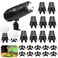 Glooglitter 1 Pack Golf Simulator Spotlight, with Remote, 20 Pcs Plastic Tees