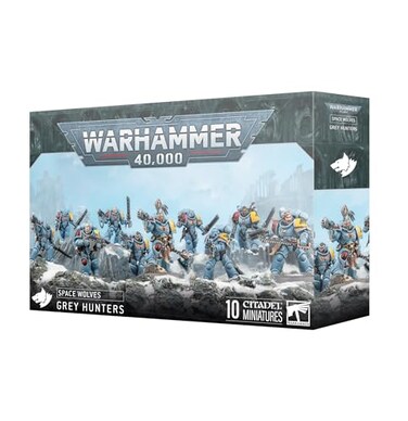 Games Workshop Warhammer 40,000 - Space Wolves: Grey Hunters