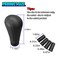 Zimisi 5 Speed Shifter Knobs, Leather Car Gear Shift Knob (Black)