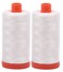 Aurifil Mako 50WT Thread 2 Large Spools: Chalk (2026X2)