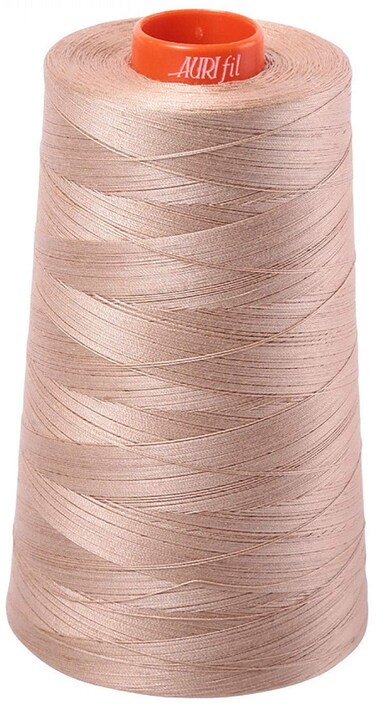 Aurifil 50WT Cotton Thread 6,452yd - Beige